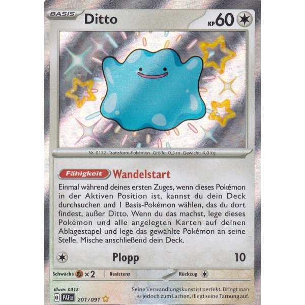 Ditto 201/091 Shiny