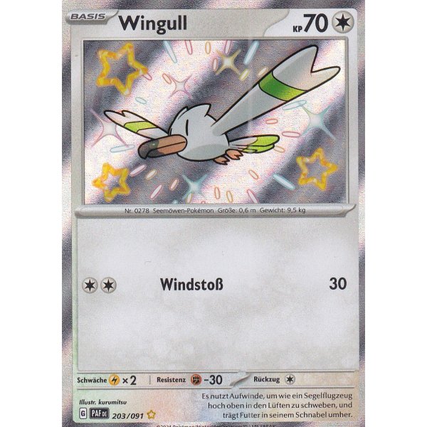 Wingull 203/091 Shiny