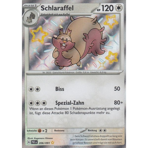 Schlaraffel 206/091 Shiny