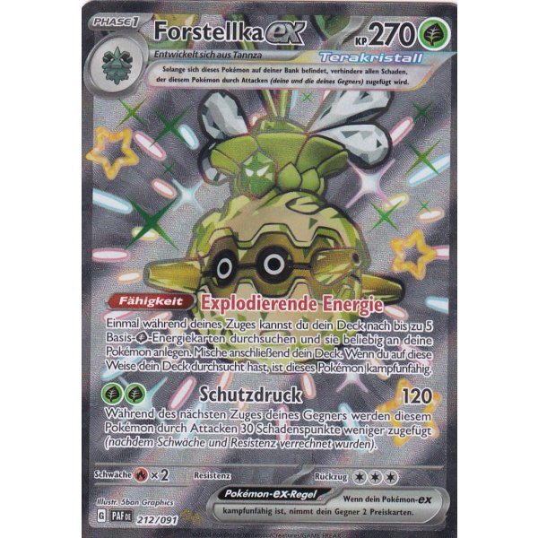 Forstellka-ex 212/091 Shiny Fullart