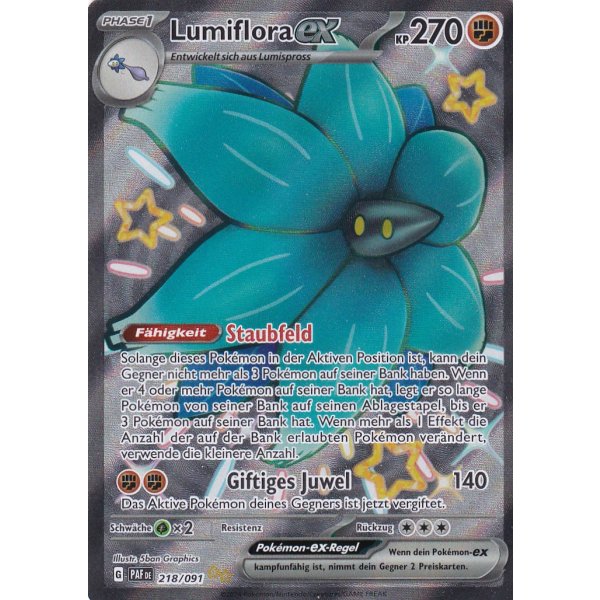 Lumiflora-ex 218/091 Shiny Fullart