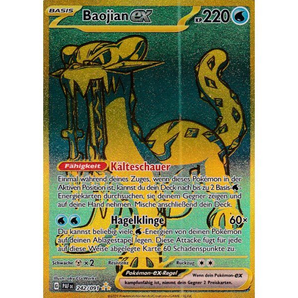 Baojian-ex 242/091 Hyper Rare