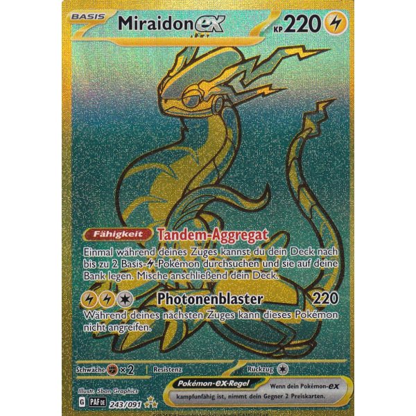 Miraidon-ex 243/091 Hyper Rare