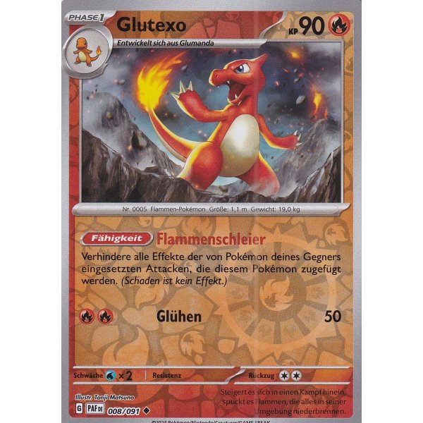 Glutexo 008/091 REVERSE HOLO