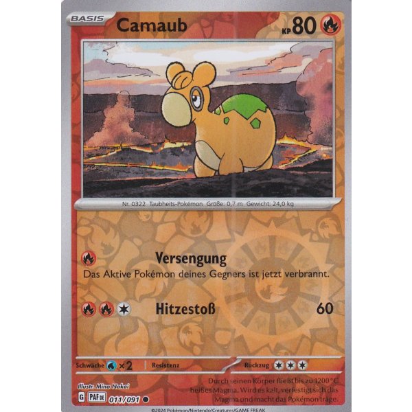 Camaub 011/091 REVERSE HOLO