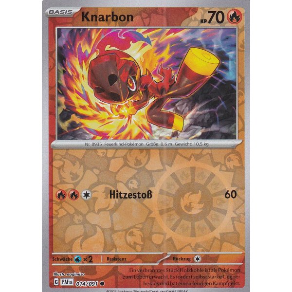 Knarbon 014/091 REVERSE HOLO