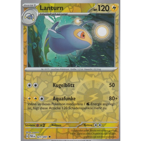 Lanturn 021/091 REVERSE HOLO