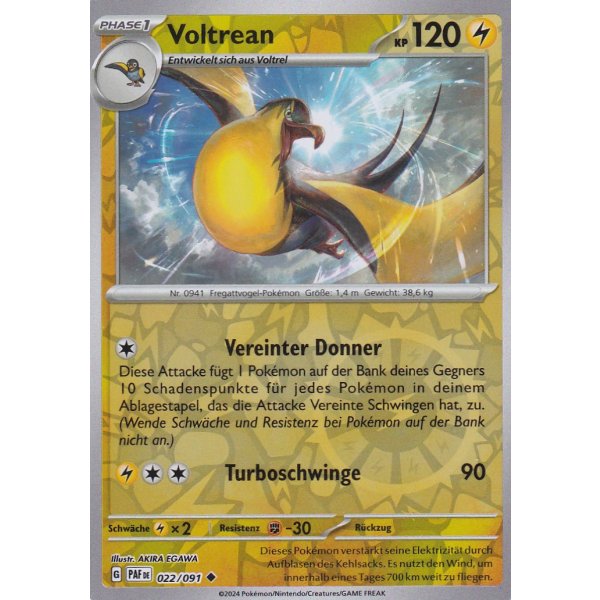 Voltrean 022/091 REVERSE HOLO