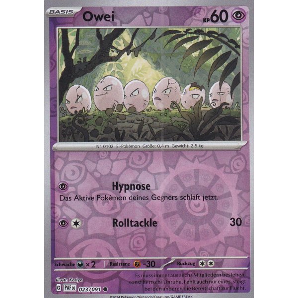 Owei 023/091 REVERSE HOLO