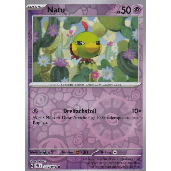 Natu 025/091 REVERSE HOLO