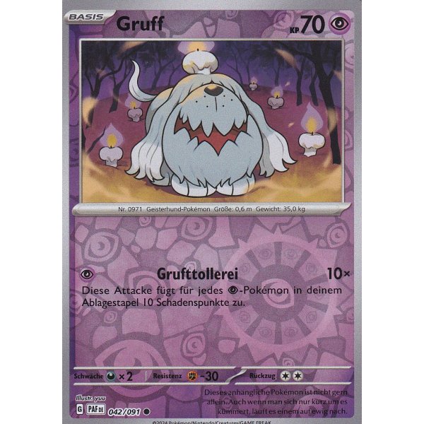 Gruff 042/091 REVERSE HOLO