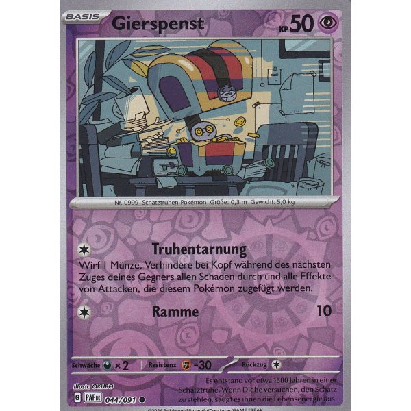Gierspenst 044/091 REVERSE HOLO