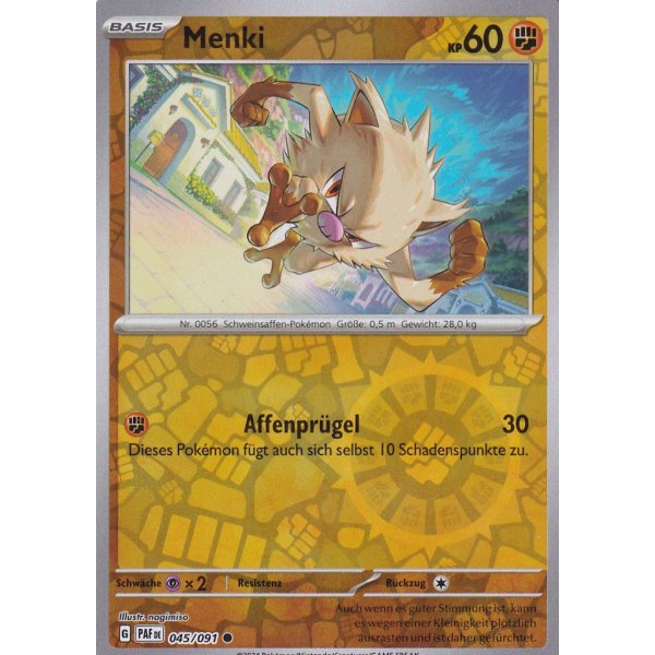 Menki 045/091 REVERSE HOLO