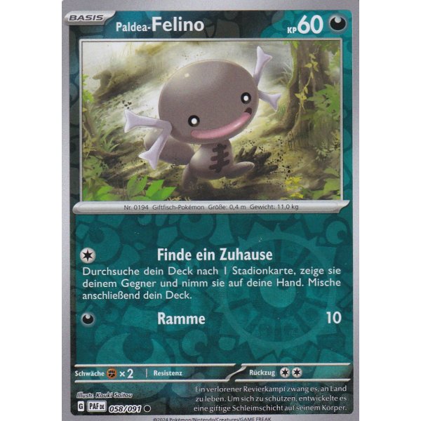 Paldea-Felino 058/091 REVERSE HOLO
