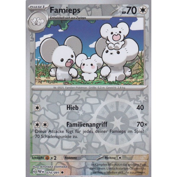 Famieps 074/091 REVERSE HOLO
