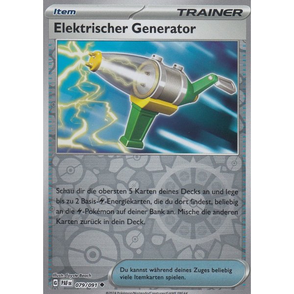 Elektr. Generator 079/091 REVERSE HOLO