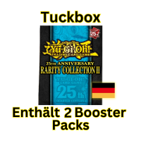 25th Anniversary Rarity Collection II 2 Booster Pack Tuckbox - deutsch