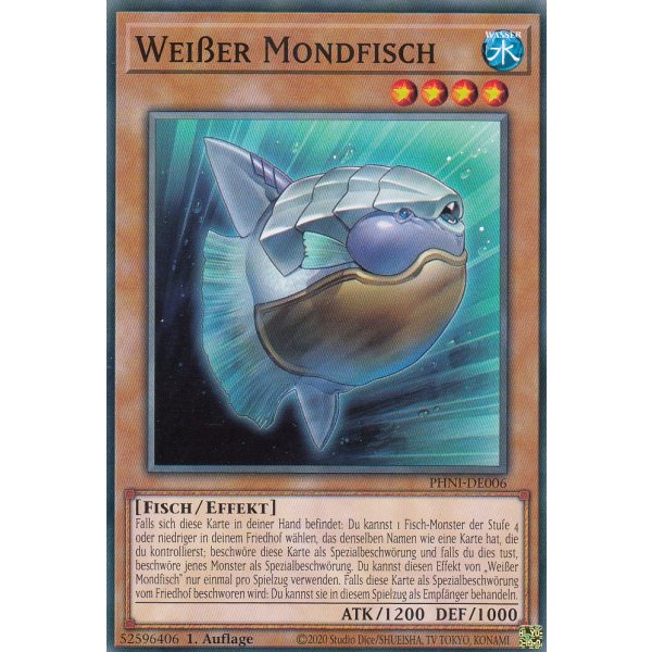 Wei&szlig;er Mondfisch PHNI-DE006