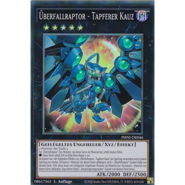 &Uuml;berfallraptor - Tapferer Kauz PHNI-DE046