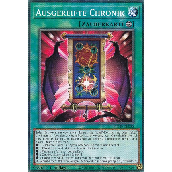 Ausgereifte Chronik PHNI-DE055