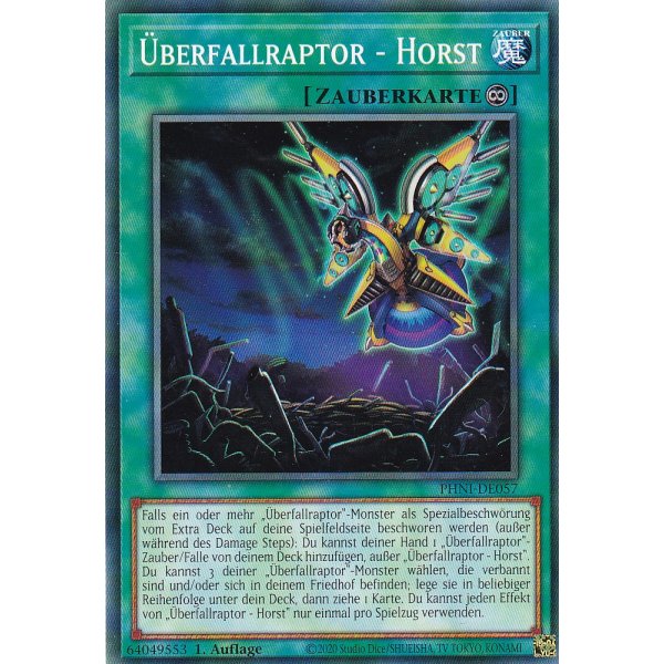 &Uuml;berfallraptor - Horst PHNI-DE057