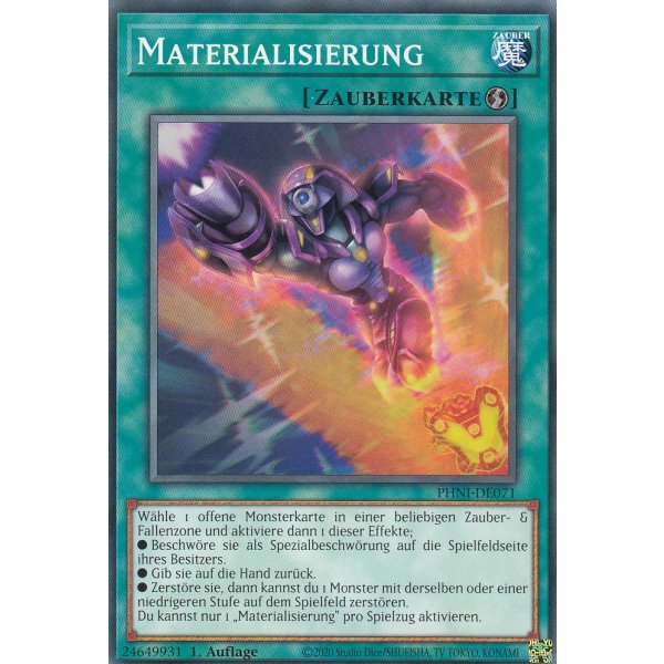 Materialisierung PHNI-DE071