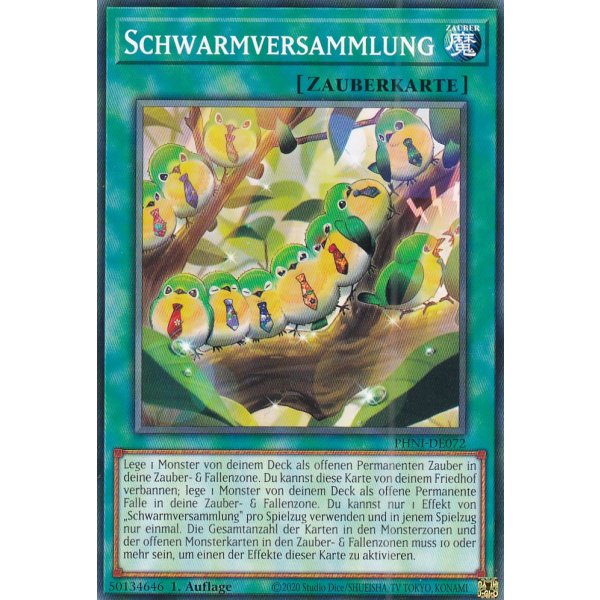 Schwarmversammlung PHNI-DE072