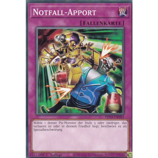 Notfall-Apport PHNI-DE083