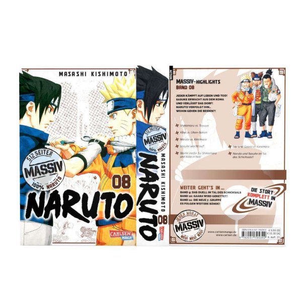 NARUTO Massiv 8 - Taschenbuch
