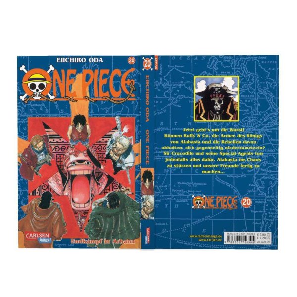 One Piece 20 Endkampf in Arbana - Taschenbuch