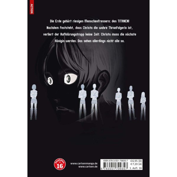 Attack on Titan 15 - Taschenbuch