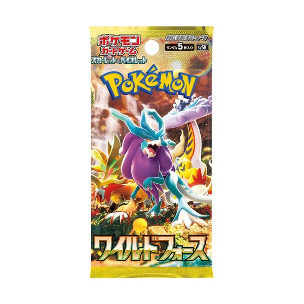 Pokemon Japanese Booster / Sv5k Scarlet &amp; Violet Wild Force