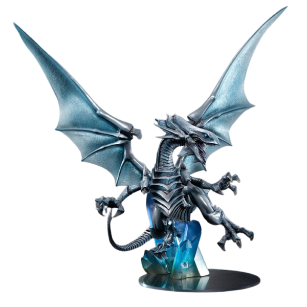 Yu-Gi-Oh! Figur/Statue - Blue Eyes White Dragon ca. 28 cm (Holographic Edition)