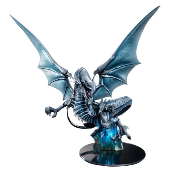 Yu-Gi-Oh! Figur/Statue - Blue Eyes White Dragon ca. 28 cm (Holographic Edition)