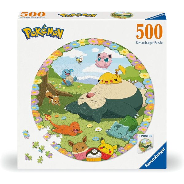 Pokemon - Blumige Pokemon - Puzzle 500 Teile