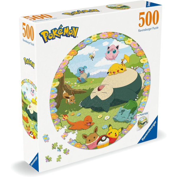 Pokemon - Blumige Pokemon - Puzzle 500 Teile
