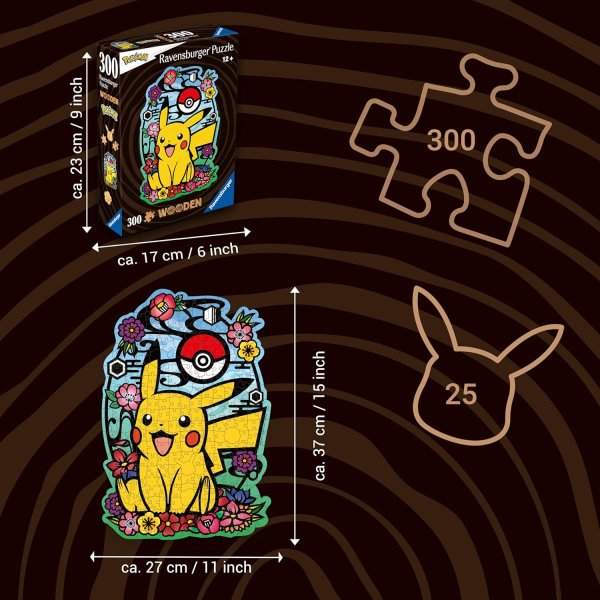 Pokemon - Pokemon Pikachu - Puzzle 300 Teile