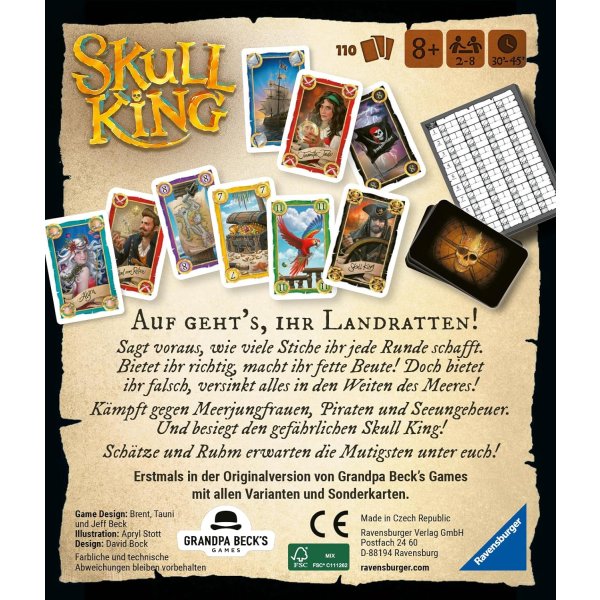 Skull King - Kartenspiel