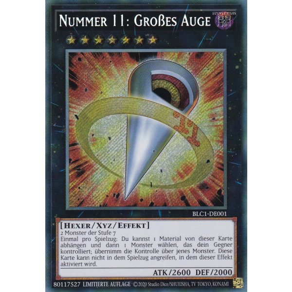 Nummer 11: Gro&szlig;es Auge BLC1-DE001
