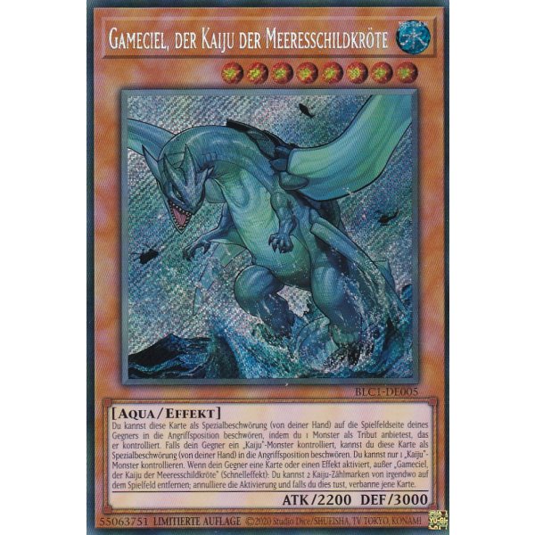 Gameciel, der Kaiju der Meeresschildkr&ouml;te BLC1-DE005