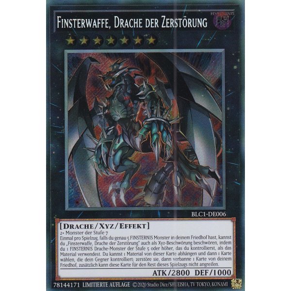Finsterwaffe, Drache der Zerst&ouml;rung BLC1-DE006