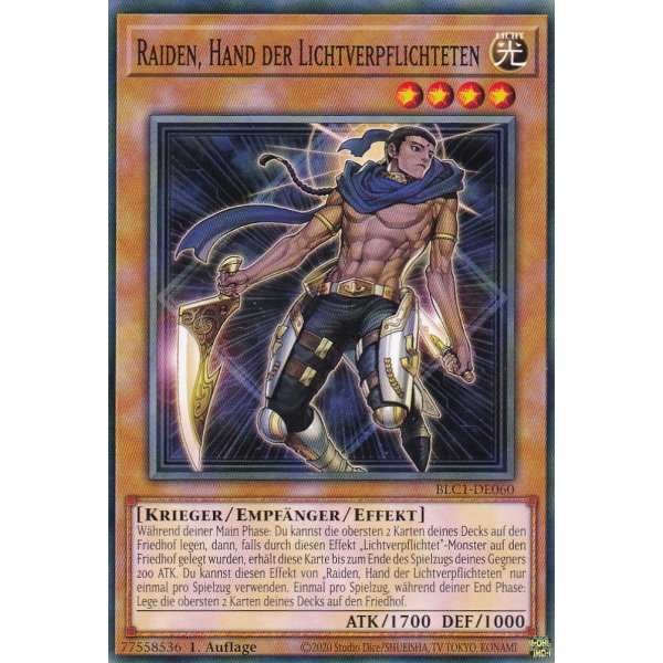 Raiden, Hand der Lichtverpflichteten BLC1-DE060