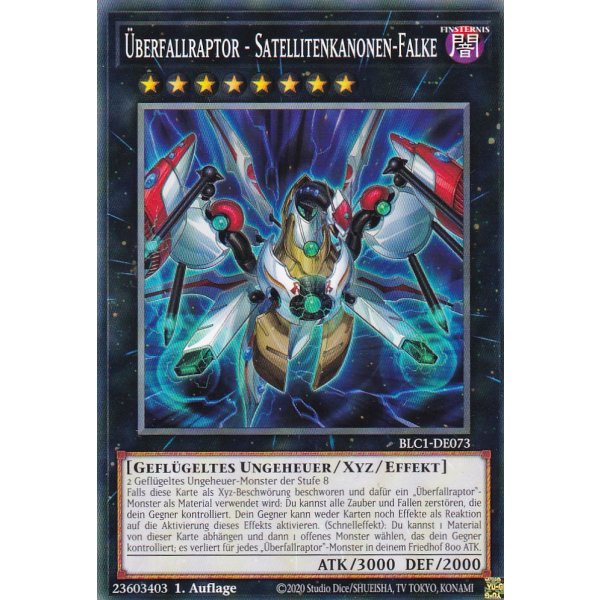 &Uuml;berfallraptor - Satellitenkanonen-Falke BLC1-DE073