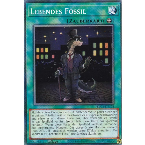Lebendes Fossil BLC1-DE104