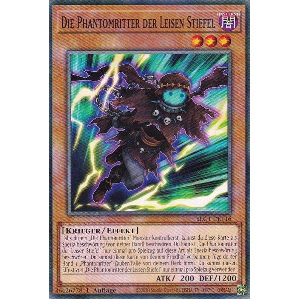 Die Phantomritter der Leisen Stiefel BLC1-DE116