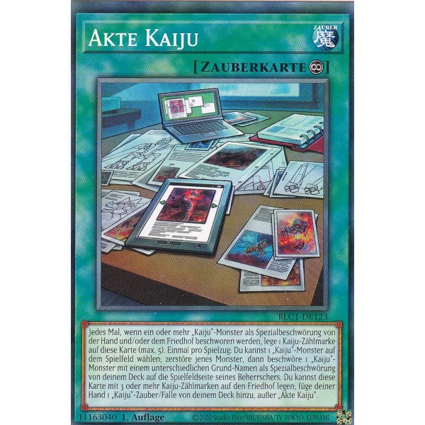 Akte Kaiju BLC1-DE123