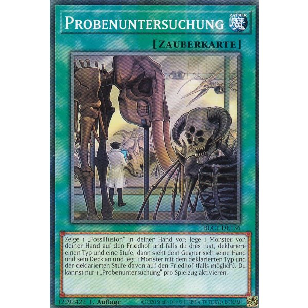 Probenuntersuchung BLC1-DE136