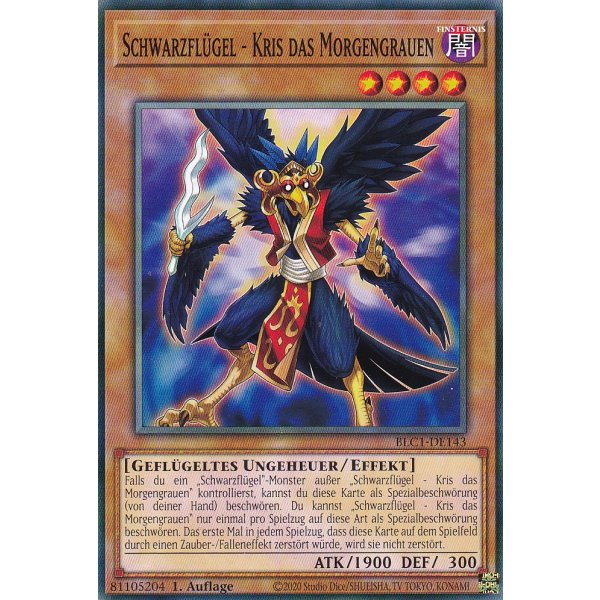 Schwarzfl&uuml;gel - Kris das Morgengrauen BLC1-DE143
