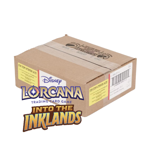 Disney Lorcana: Into the Inklands - sealed Case mit 4x Displays (englisch)