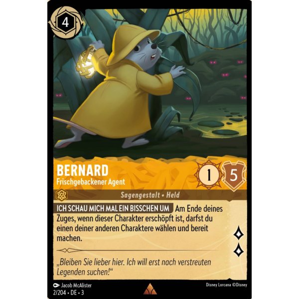 Bernard - Frischgebackener Agent 3INK-002